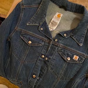 Women’s 2 XL Carhartt jean jacket